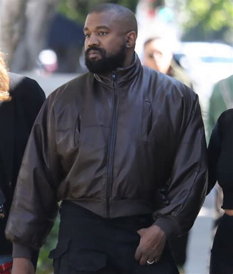 versace bomber leder jacke kanye west|Leather Bomber Jacket Black .